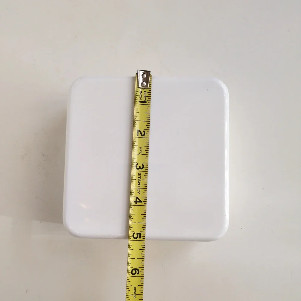 Apple Watch EMPTY Box Square White Hard Plastic Storage Case ONLY Replacement